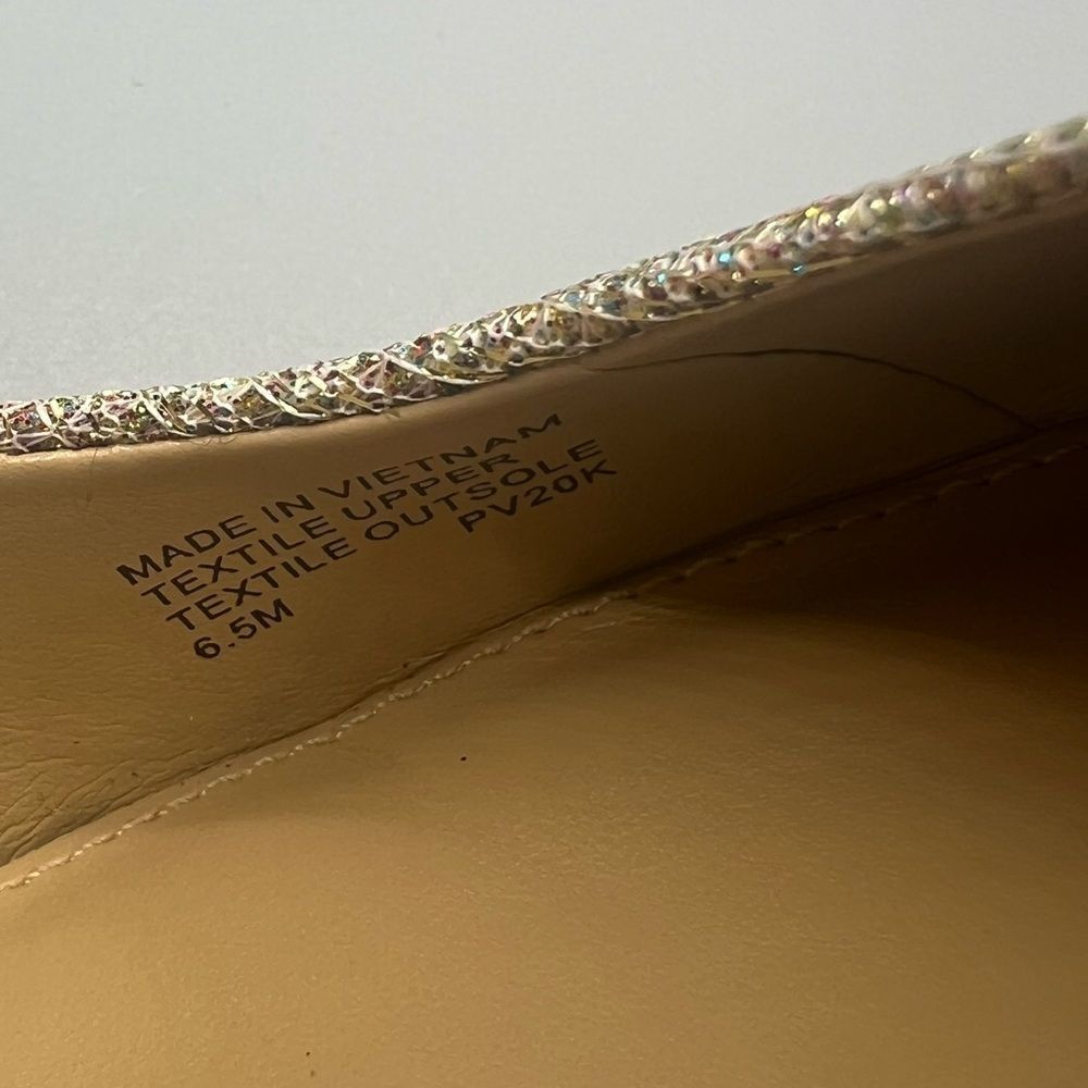 Michael Michael Kors Alina Flex Glitter Pumps Heels - Picture 6 of 7